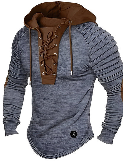 Comfortable Men's Knitted Hoodie