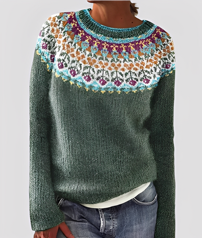 Damen Wollpullover Elegantes Design