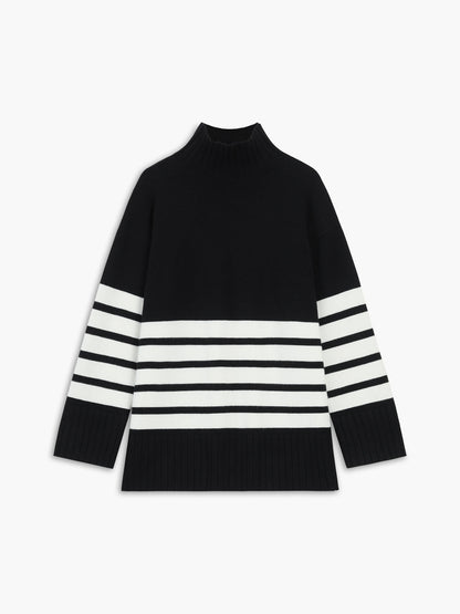 Stylish Striped Pullover for Women