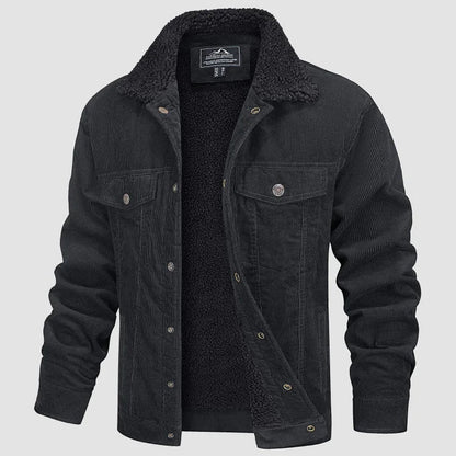 Stylish Corduroy Jacket Men's Trend