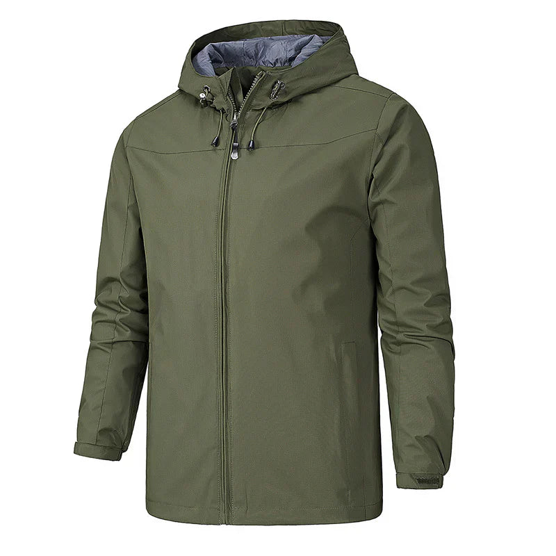 Men's Outdoor Jacket Long-Sleeved Practical & Waterproof