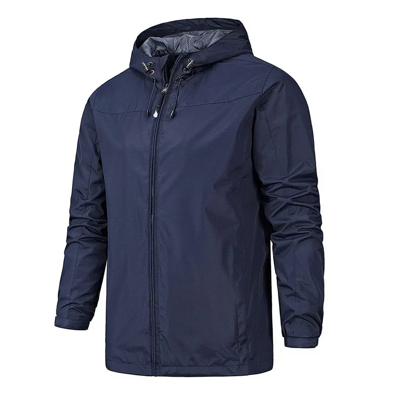 Men's Outdoor Jacket Long-Sleeved Practical & Waterproof