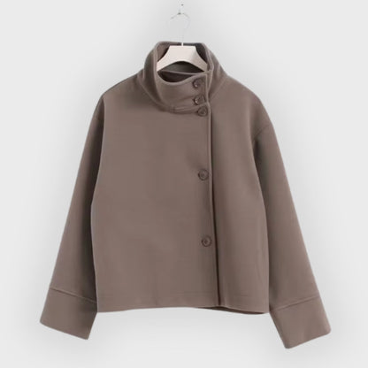 Luxury Double Breasted Short Coat for Women