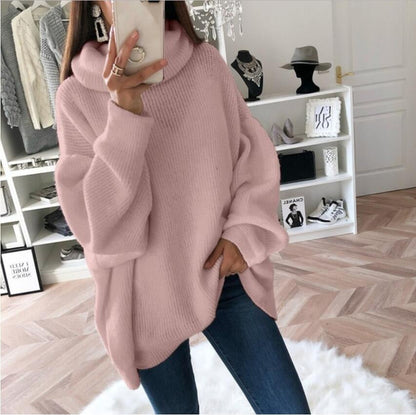 Women's Knitted Jumper Comfortable Loose Fit