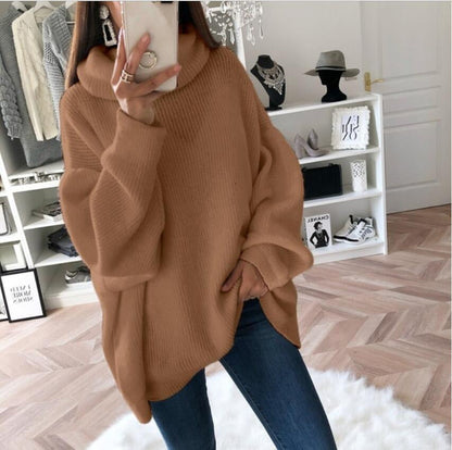 Women's Knitted Jumper Comfortable Loose Fit