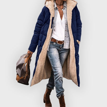Women's Warm Lined Winter Puffer Coat