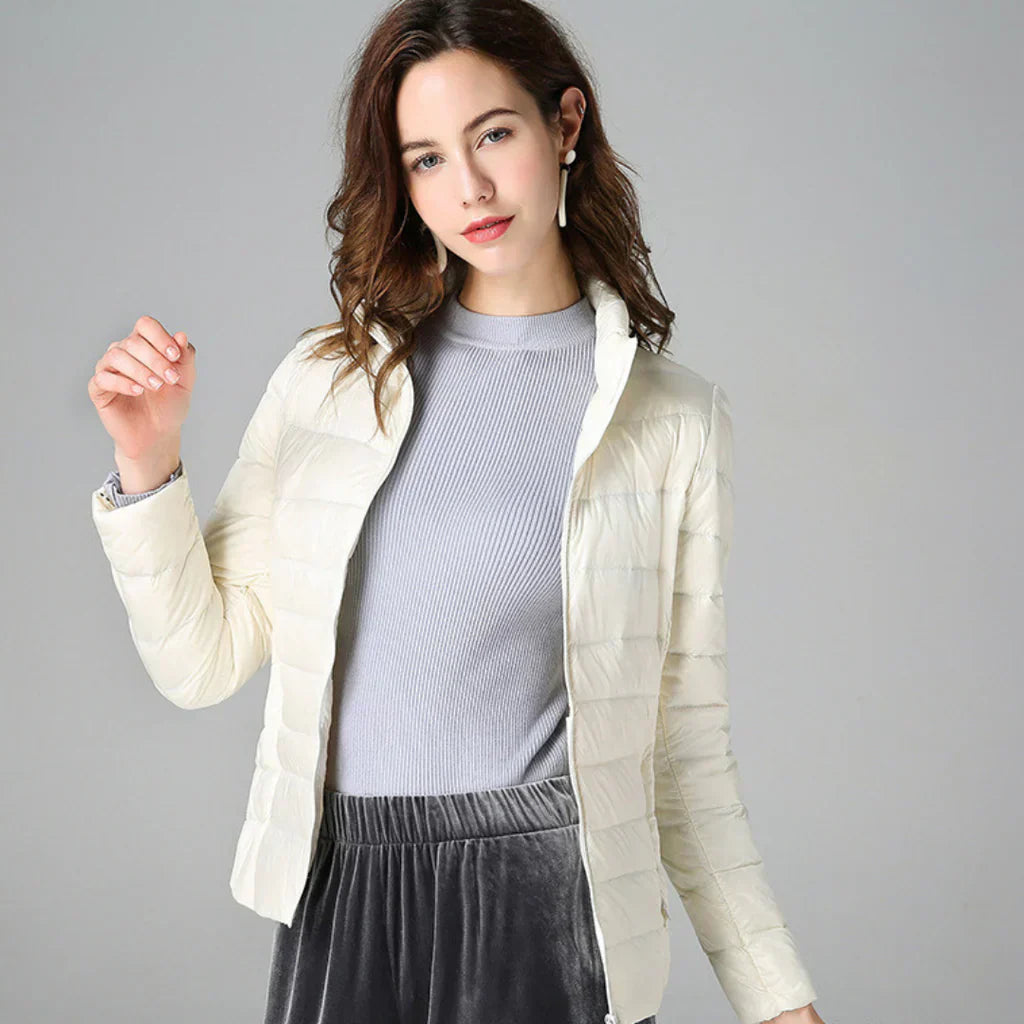 Waterproof Women's Padded Slim Fit Jacket