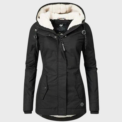 Stylish Cotton Coat With Hood