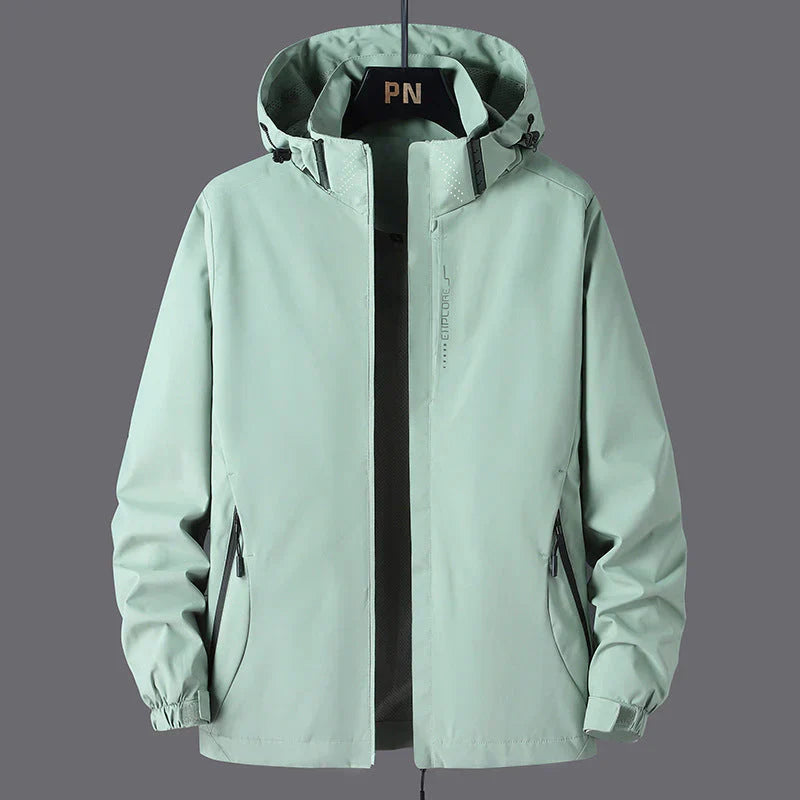 Stylish Unisex Rain Jacket with Hood