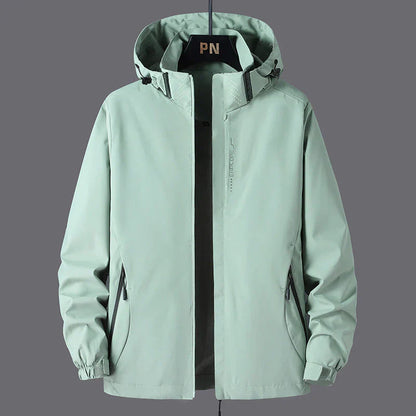 Stylish Unisex Rain Jacket with Hood