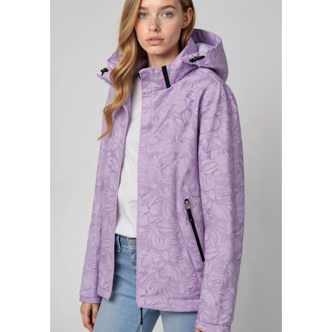 Women's Windbreaker Hooded Zipper