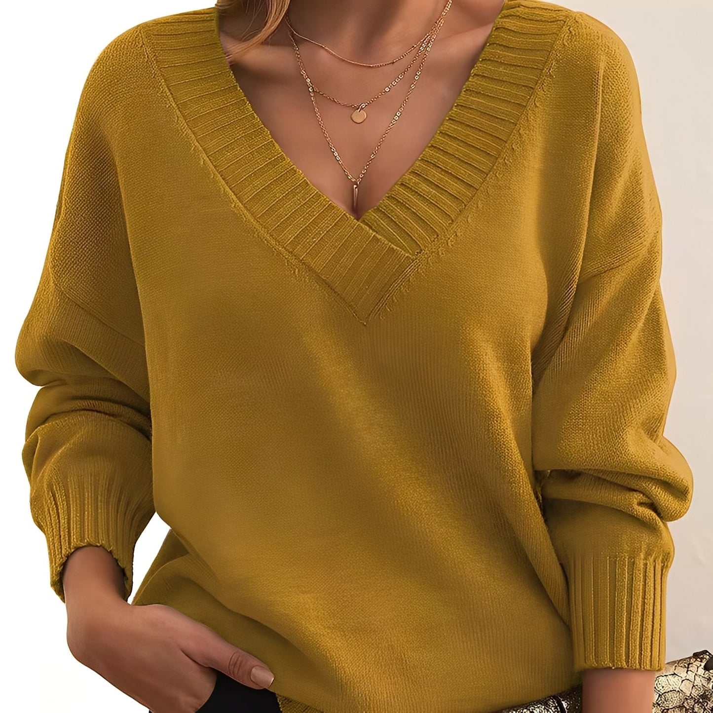 Women's Cashmere Sweater Soft and Warm