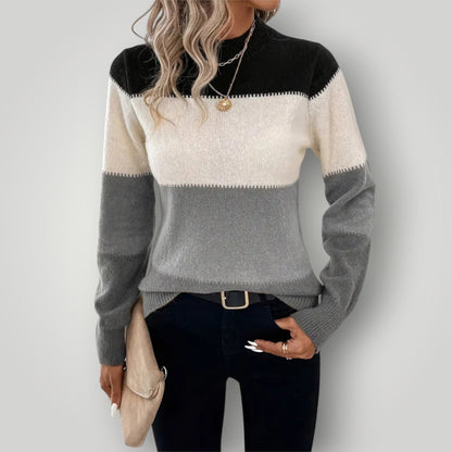 Women's Knitted Jumper Warm Soft Hooded