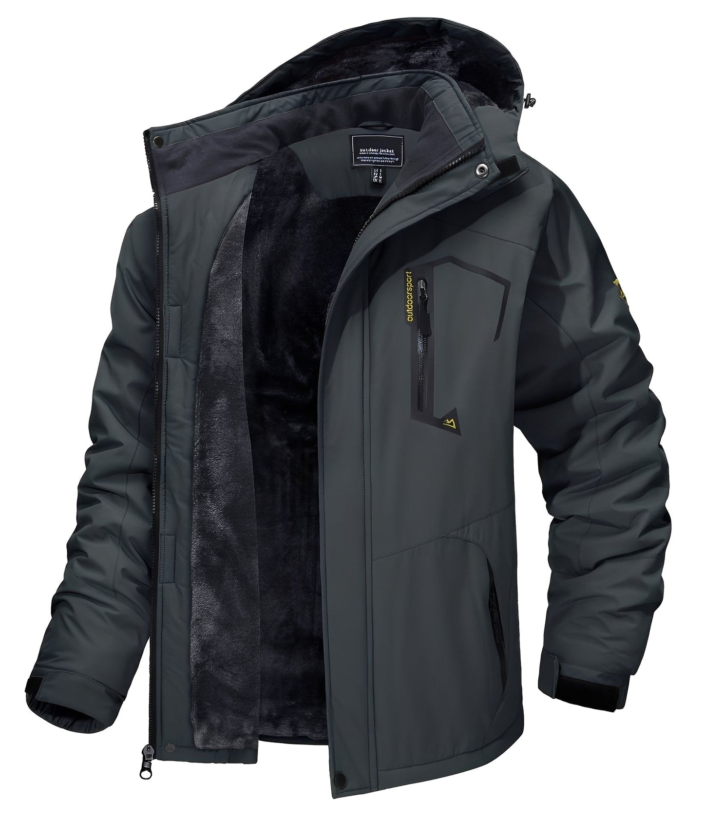 Wasserdichte Herrenjacke Modern Style - IdealeKleiden