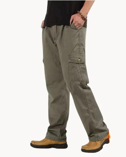 Men's Cargo Pants Soft Fleece Comfort