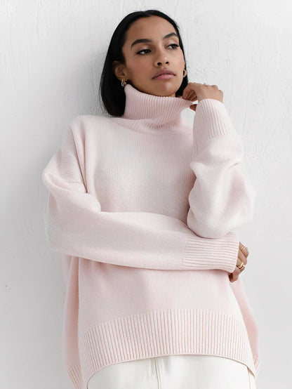 Stylish Women's Warm Turtleneck Sweater