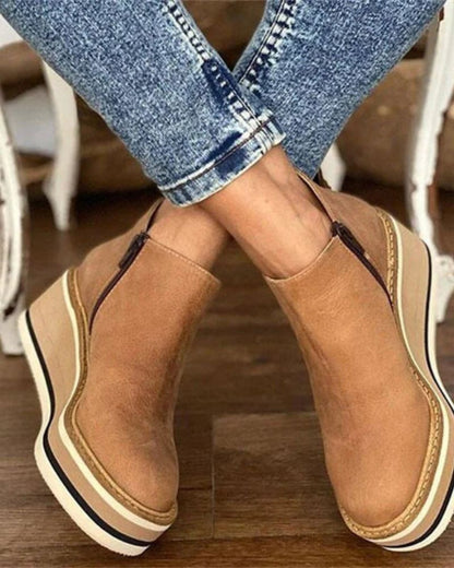 Elegante Damenstiefel Hohe Absätze - IdealeKleiden