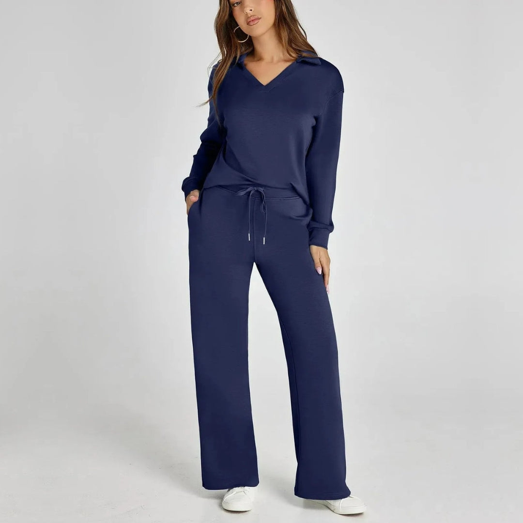 Women's Loungewear Set with Comfortable Trousers