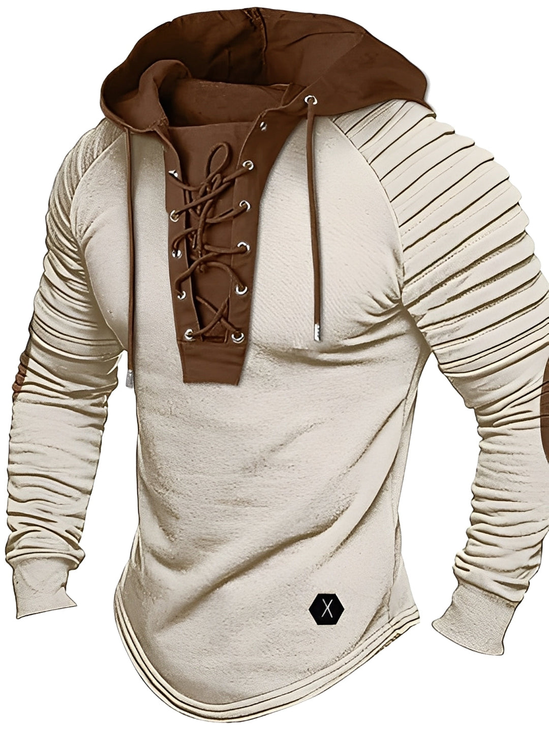 Bequemer Strickpullover Herren Kapuzenpulli - IdealeKleiden