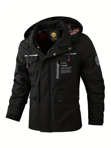 Stylische Winterjacke Herren Modern Design