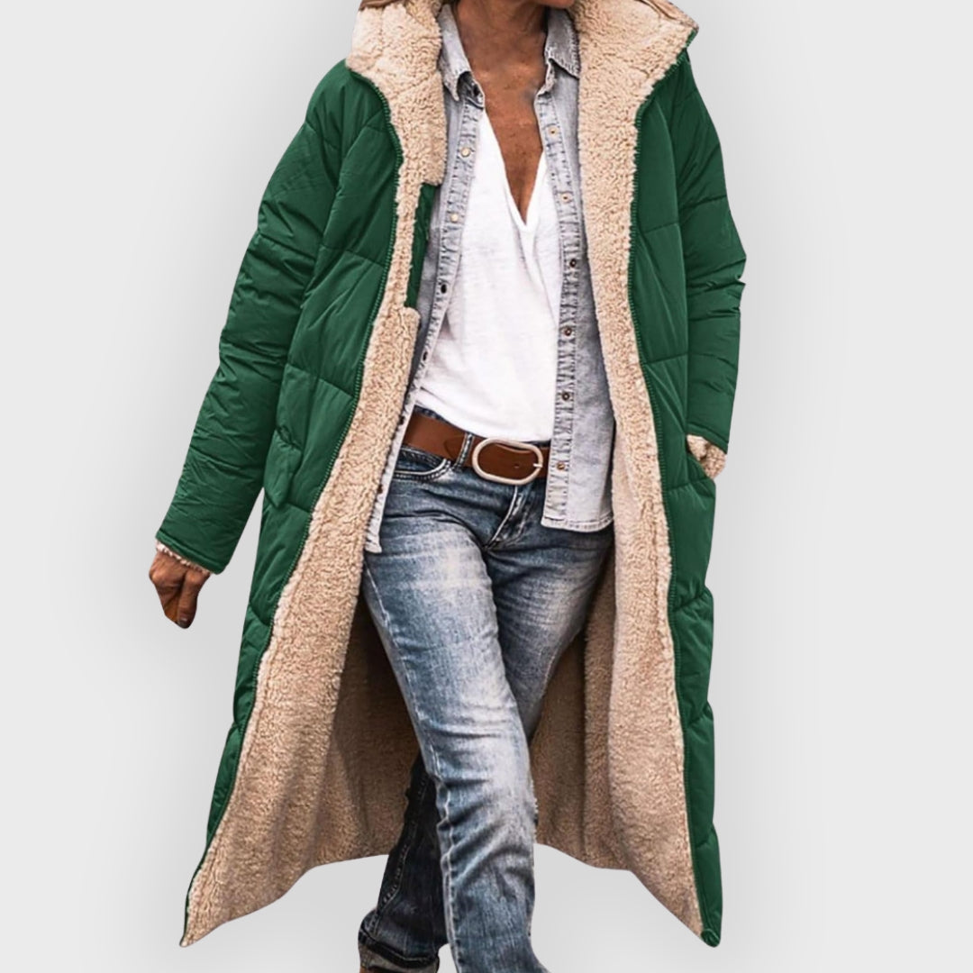 Women's Warm Lined Winter Puffer Coat
