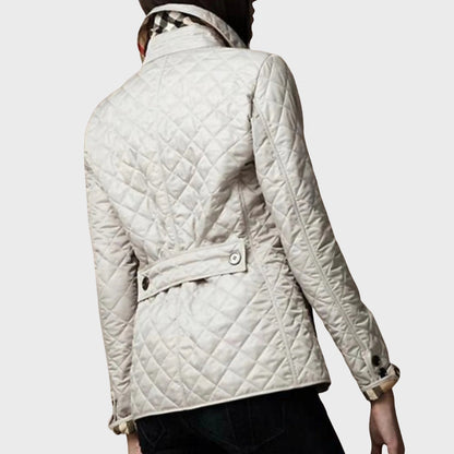 Stilvolle Steppjacke Mit Umschlagkragen - IdealeKleiden