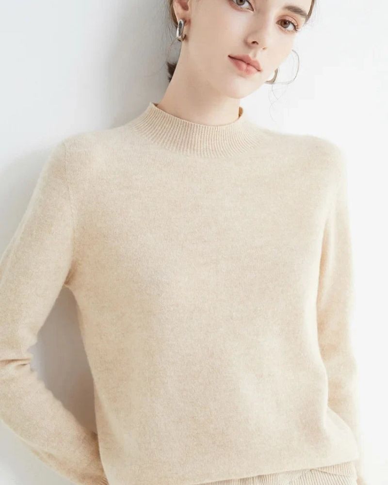 Women's Scarf Sweater Modern
