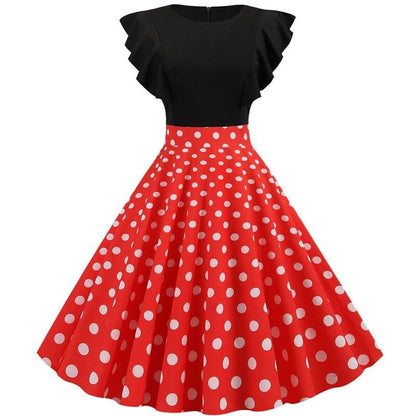 Summer Dress Rockabilly Style Sleeveless