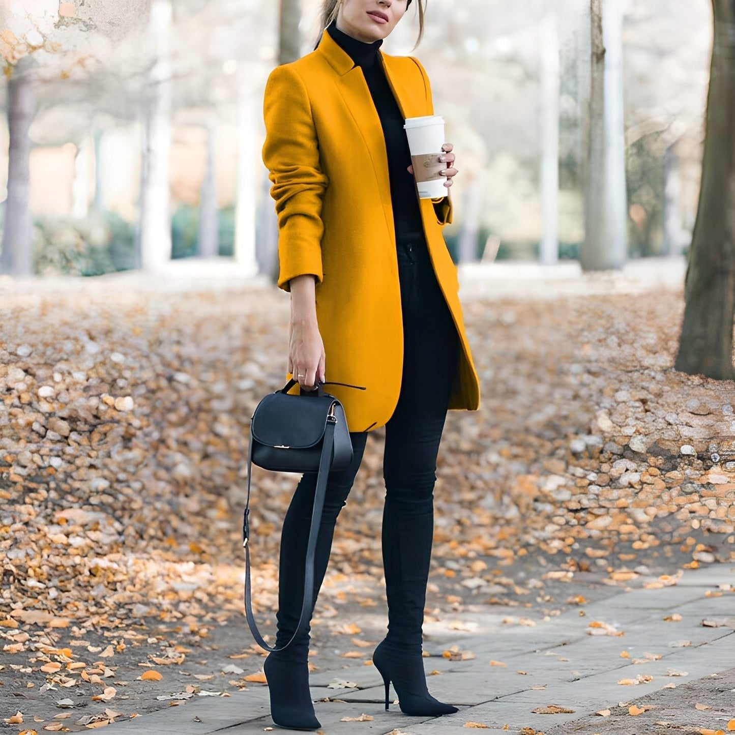 Stylish Women's Blazer Colorful Cozy