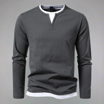 Stylish Men's Long-Sleeve Sweaters Modern
