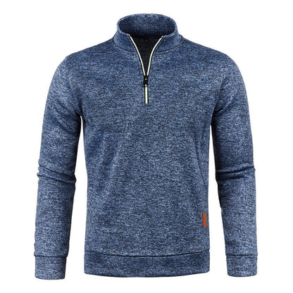 Soft Knit Sweater Women's Pullover with Polo Collar