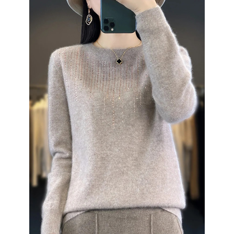 Women's Soft Glitter Jumper