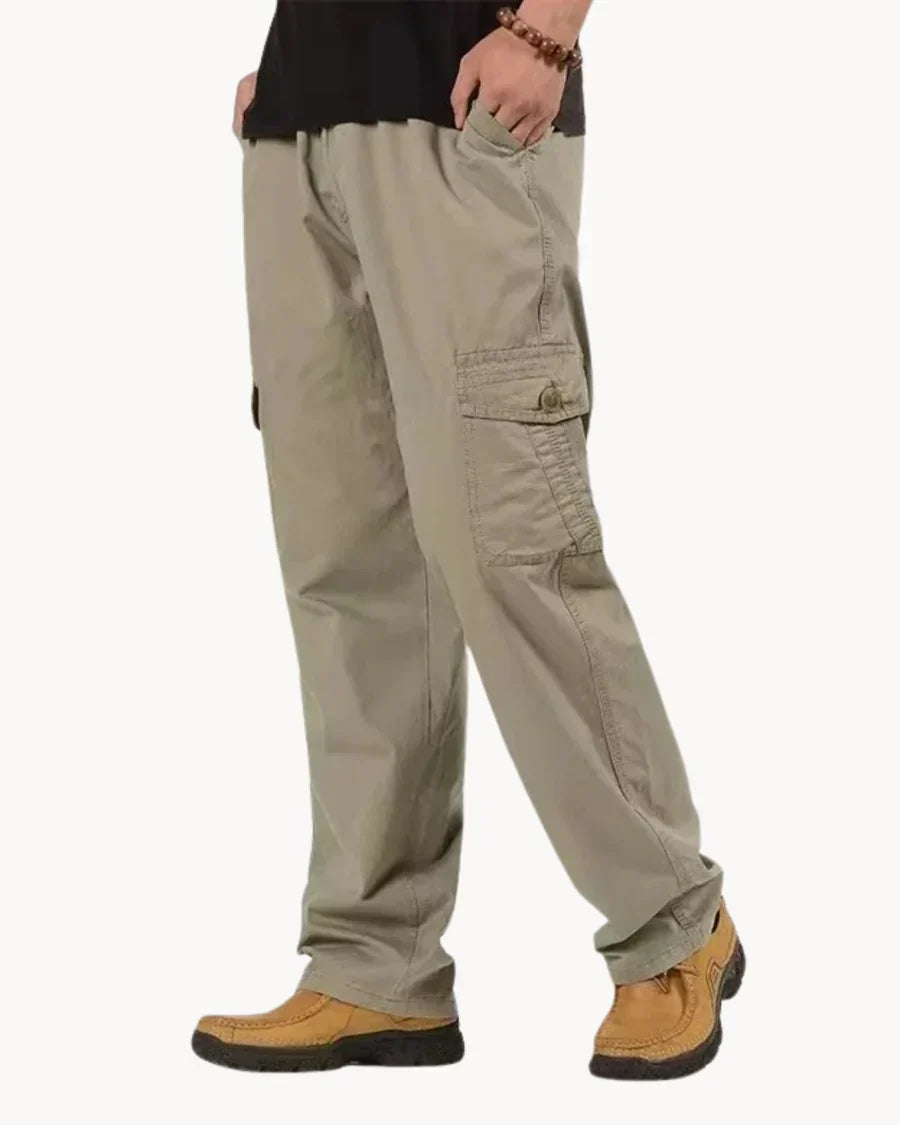 Men's Cargo Pants Soft Fleece Comfort