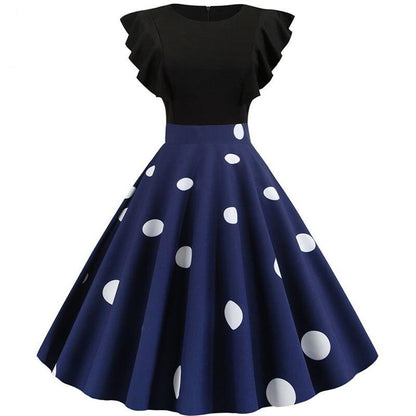 Summer Dress Rockabilly Style Sleeveless