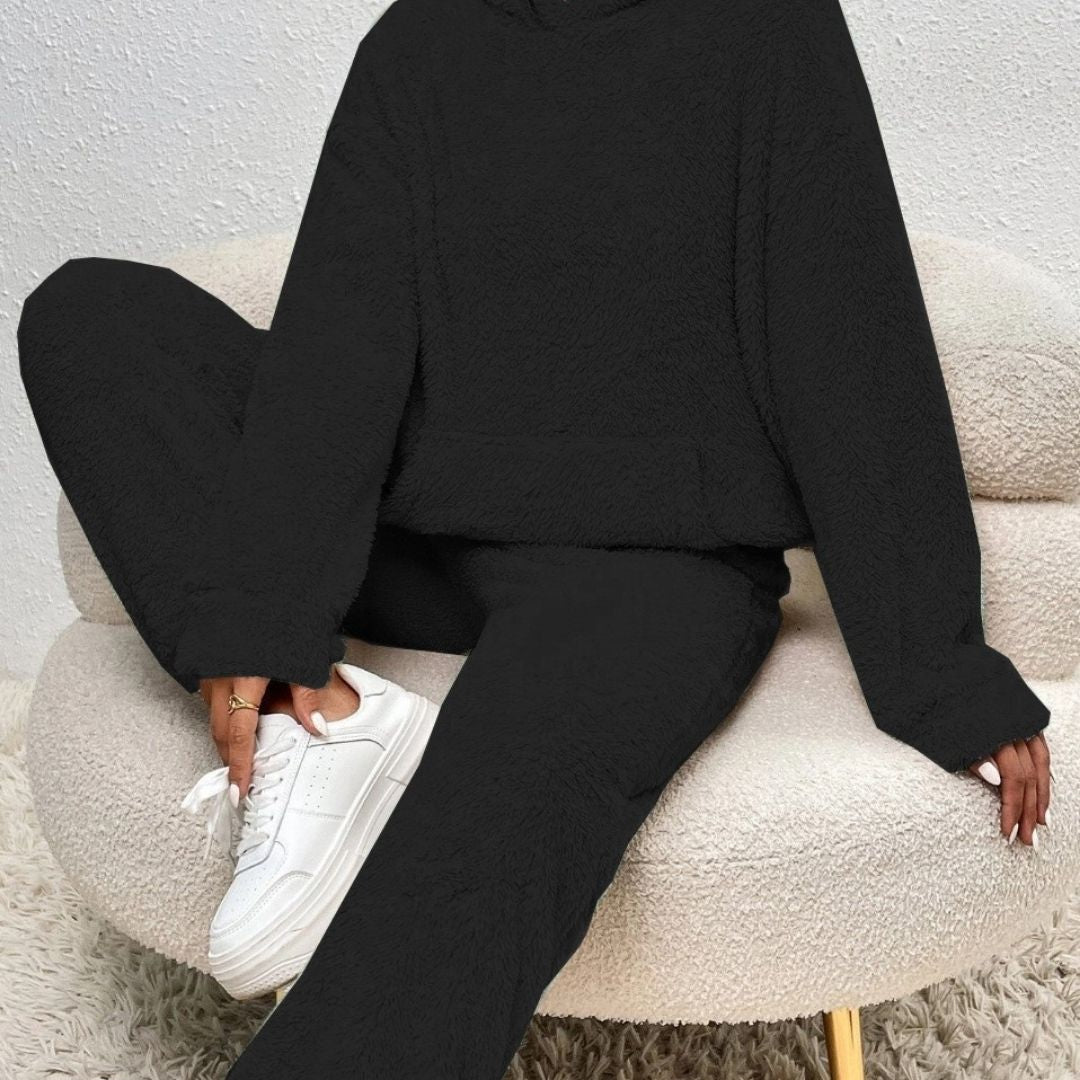 Women's Spring Shop Cozy Hooded Tracksuit Set