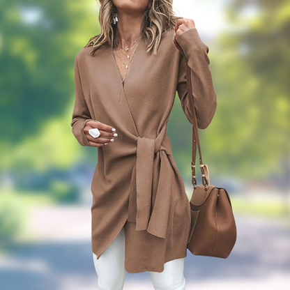 Comfortable Cardigan Generously Cut