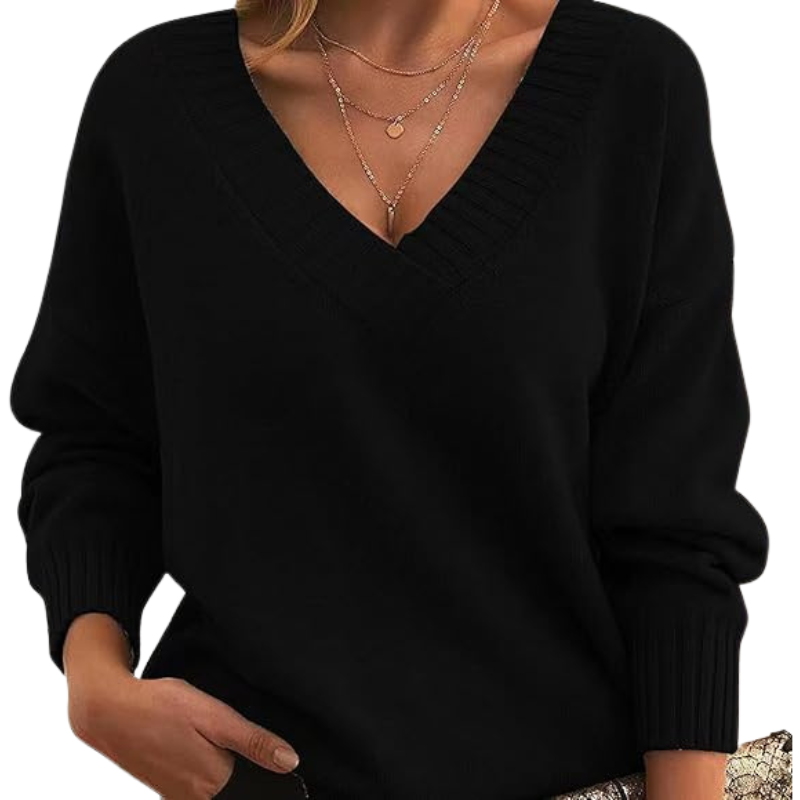 Stylish V-Neck Sweater for Women