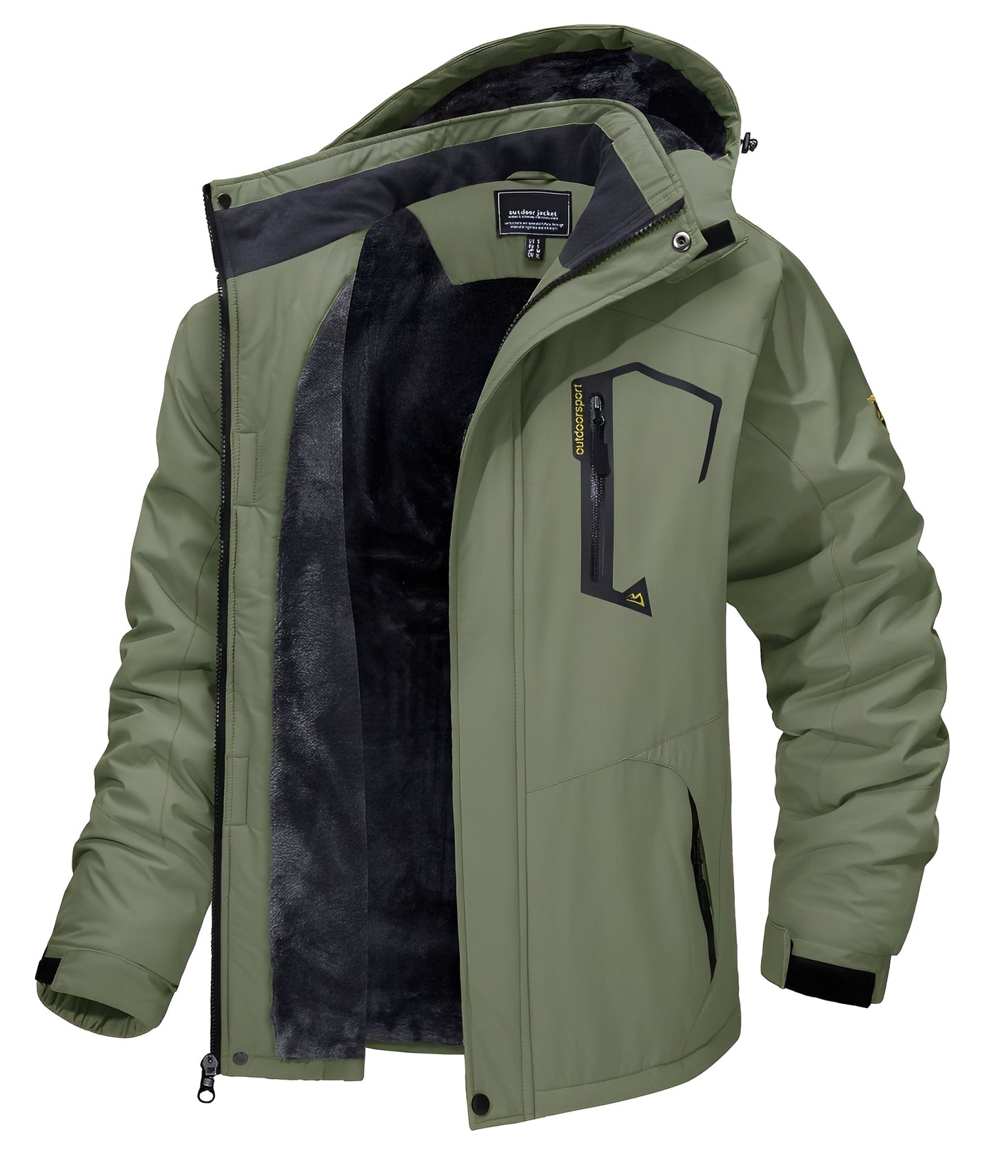 Men's Waterproof Jacket Modern Style