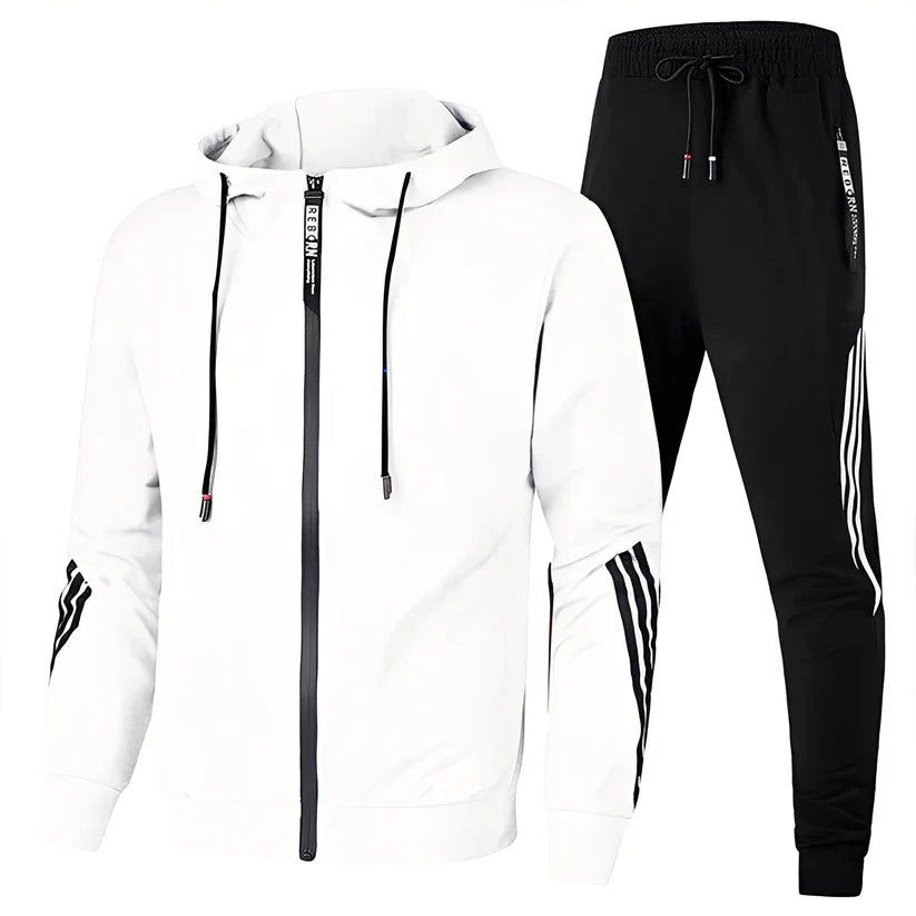Sportanzug Set Herren Freizeit Trainingsbekleidung