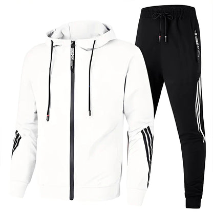 Sportanzug Set Herren Freizeit Trainingsbekleidung