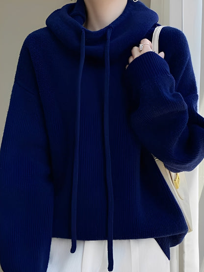 Women's Wool Hoodie Soft and Warm