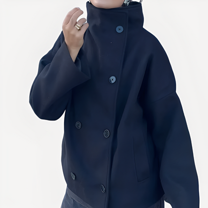 Stylish Women's Wool Jacket Elegant Design