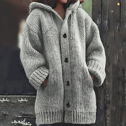 Women's Knitted Cardigan Soft Warm