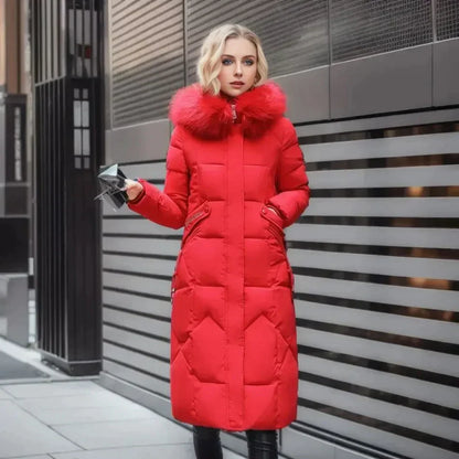 Elegant Women's Faux Fur Luxury Coat