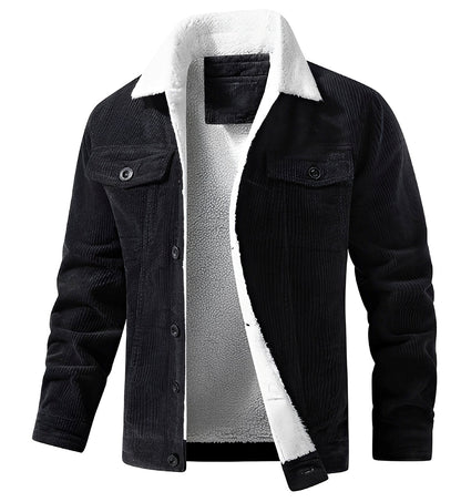 Men's Corduroy Jacket Comfortable Plush