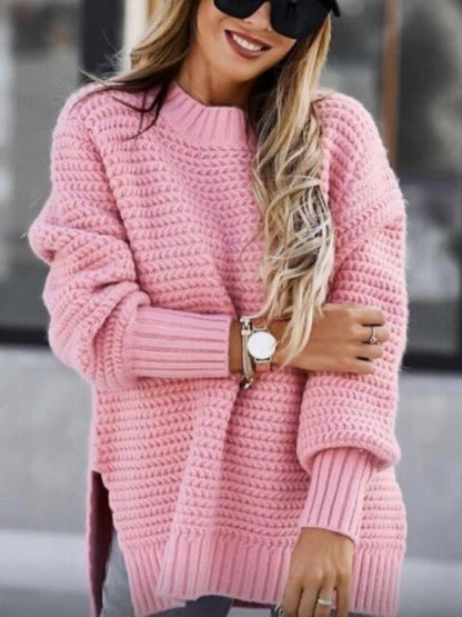 Soft Knit Dress | Women's Elegant Cut Sweater