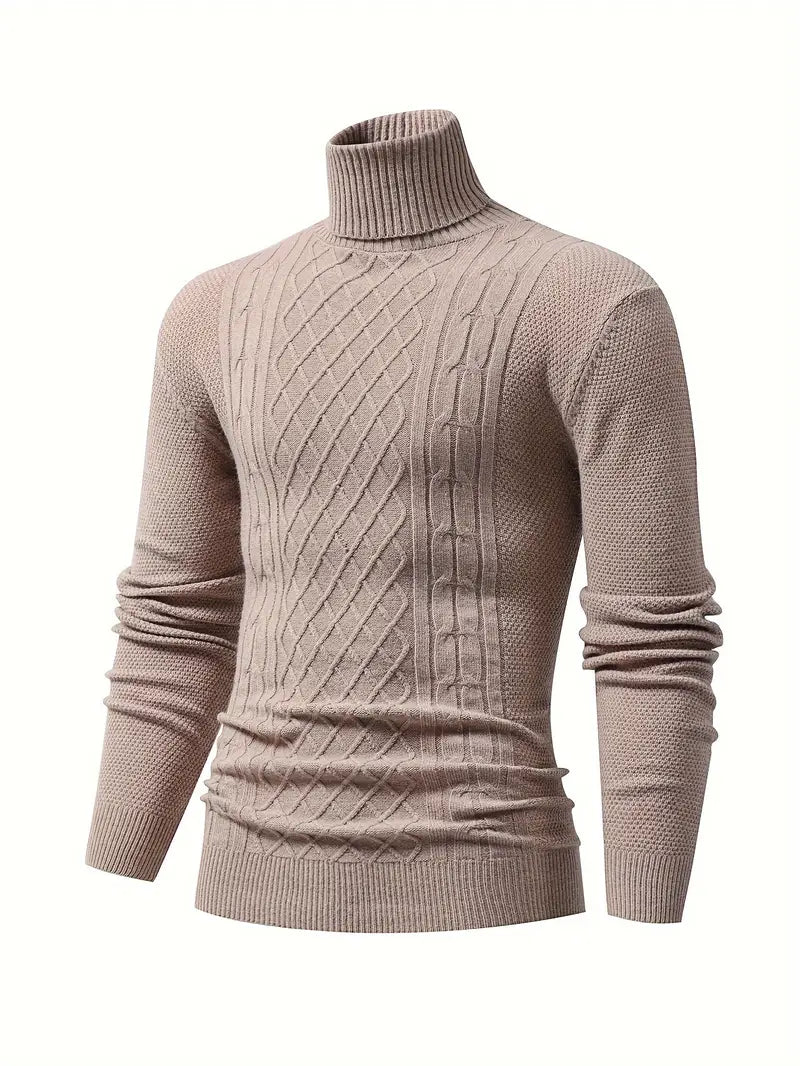 Men's Casual Turtleneck Sweater
