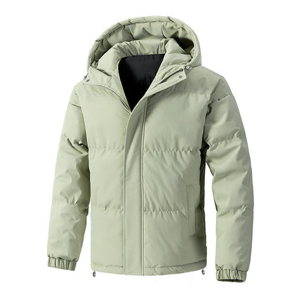 Men's Warm Winter Jacket with Hood