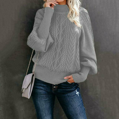 Elegant Knitted Jumper Classic Women