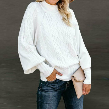 Elegant Knitted Jumper Classic Women